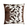 NGF Geniune Cowhide Cushion Pillow Covers -Tricolor Leather Hair on