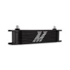 Mishimoto MMOC-10-8BK Universal 10-Row Oil Cooler, 8AN, Black