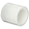 Spears 430 Series PVC Pipe Fitting, Coupling, Schedule 40, 1-1/4"