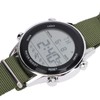 Mens Digital Sports Waterproof Watch Dual Time Zone Stopwatch Calendar