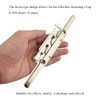HAHIYO 8 Inch Silver Metal Clipboard Clips - High-Grip Lever