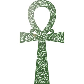 Ankh Vinyl Wall Decal Egyptian Big Amulet Cross Ancient Egypt Symbol Stickers Mural Large Decor (g2712)