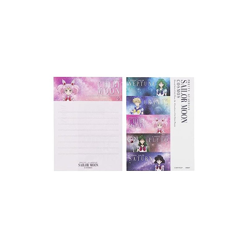 Sunstar Stationery Sailor Moon Letter Set, Mini, Movie Edition, Sailor
