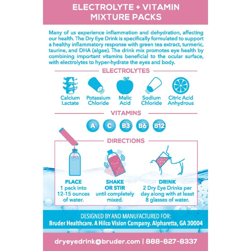 The Dry Eye Drink l Ultimate Hydration for Dry Eyes