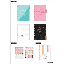 Me & My Big Ideas Happy Planner EXT PK BRT, Bright-Budget