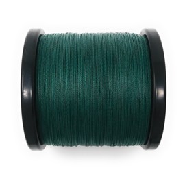 Reaction Tackle Braided Fishing Line Moss Green 80LB 1000yd