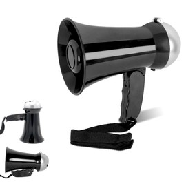 Mini 10 W Megaphone with Loud Speaker and Siren, Adjustable Volume
