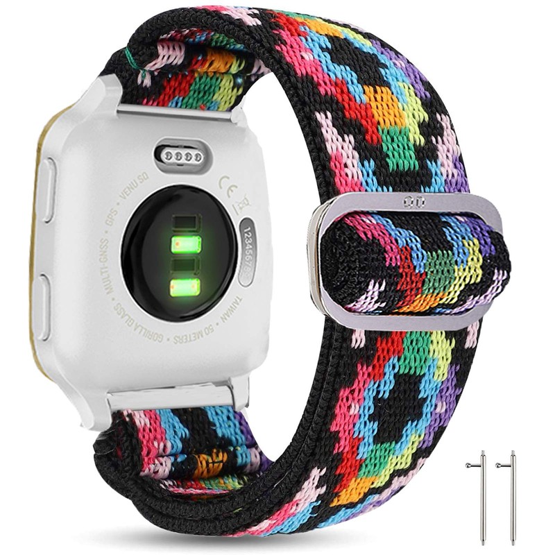 Compatible for Wyze Watch 47mm Band, Giaogor Stretch Elastics Adjustable