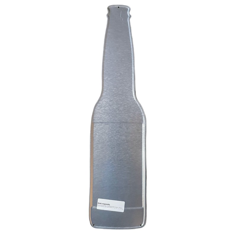 Corona Premier Bottle Shaped Tin Tacker Metal Sign | 22"