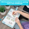 100 Envelopes Money Saving Challenge, Money Saving Binder with Cash