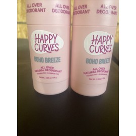 Happy Curves Boho breeze All Over Whole Body Natural Deodorant New