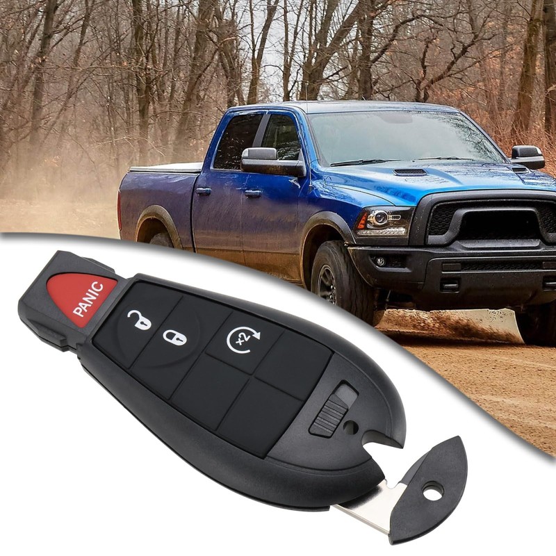 eMagTech 4 Button Car Remote Control Key Fob Cover Compatible