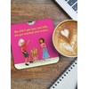 Bold & Bright - Funny 'Tipsy and Jolly' Coaster -