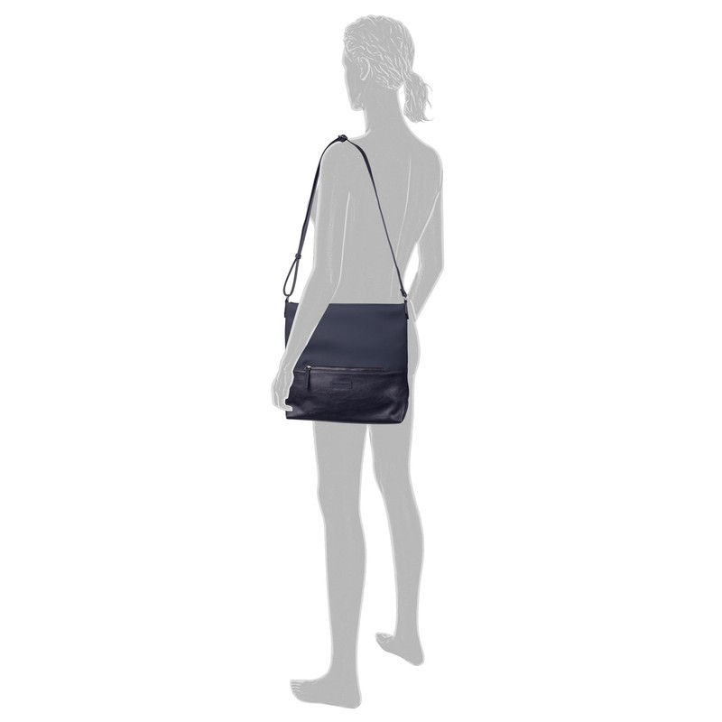 TOM TAILOR Women's Gia Pouch Bag, dark blue