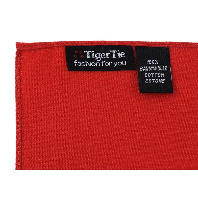 TigerTie - High-quality pocket square made from 100% cotton in