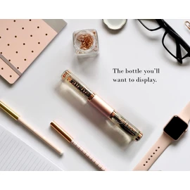 Organic Castor Oil for Lashes and Brows - Cold-Pressed Eyelash and Eyebrow Growth Serum with Mascara Tube - Natural Castor Oil Eyebrow Enhancer and Lash Conditioning Serum