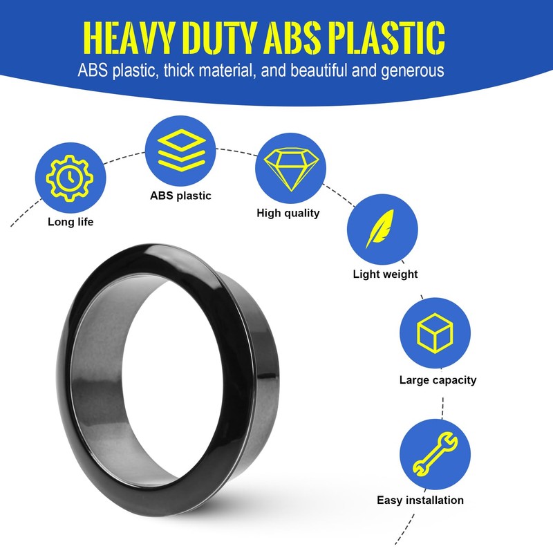 5Pcs 50mm (2 Inch) Cable Hole Cover, ABS Desk Grommet,