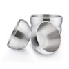 HaWare Heavy 18/8(304) Stainless Steel Bowls(Double Walled), 12 oz Kids