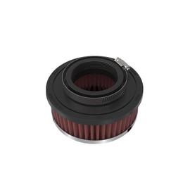 K&N High-Flow Original Lifetime Universal Clamp-On Air Filter: High Performance, Premium, Washable: Flange Diameter: 2.4375 In, Filter Height: 2 In, Flange Length: 0.625 In, Shape: Round, RC-0850