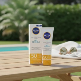 Protector Solar Nivea Sun Piel Sensible 50fps