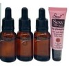 Jas Emergiscalp Hair Loss Prevention Concentrated Ampoule with Nettle + Ginseng 3 ampoules x 15 ml with dropper-Free Starry Lipgloss 10 Ml"