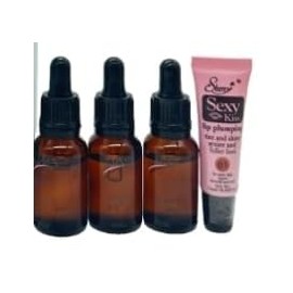 Jas Emergiscalp Hair Loss Prevention Concentrated Ampoule with Nettle + Ginseng 3 ampoules x 15 ml with dropper-Free Starry Lipgloss 10 Ml"