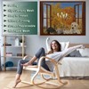 Fly Screen Window for Windows 60 x 110 cm Black