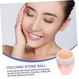 Vaguelly Oil Absorbing Volcanic Stone Facial Skin Care Roller Reusable Oily Skin for Home Gym Office Use Keep Skin Clean Breathable for Friends