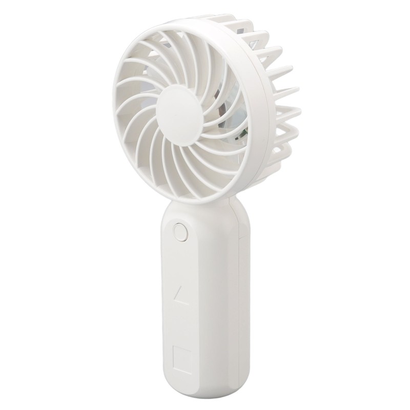 Handheld Fan 5V 3 Levels Wind Adjustment USB Charging Grille
