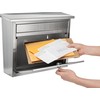 Architectural Mailboxes Maya™ Locking, Wall-Mounted Mailbox for Outside, Metal Stainless