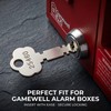 25460 Fire Alarm Key, Fits for Gamewell Fire Alarm Box,