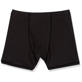 Wacoal CPS506 Kids' Junior Boxer Briefs, Smooth Feel, Boys' Pants, Boxers, 100% Organic Cotton, Premium, BL