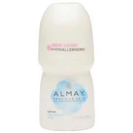Almay Roll-On Antiperspirant & Deodorant, Fragrance Free 1.7 oz Pack of 3