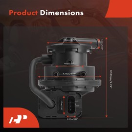 A-Premium Fuel Vapor Leak Detection Pump Compatible with Jeep TJ Series Wrangler 1998 1999 2000 2001 2002