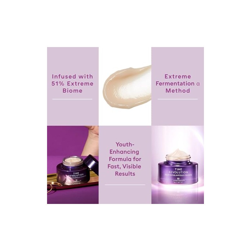 Crema Time Revolution Night Repair Ampoule Cream 50ML
