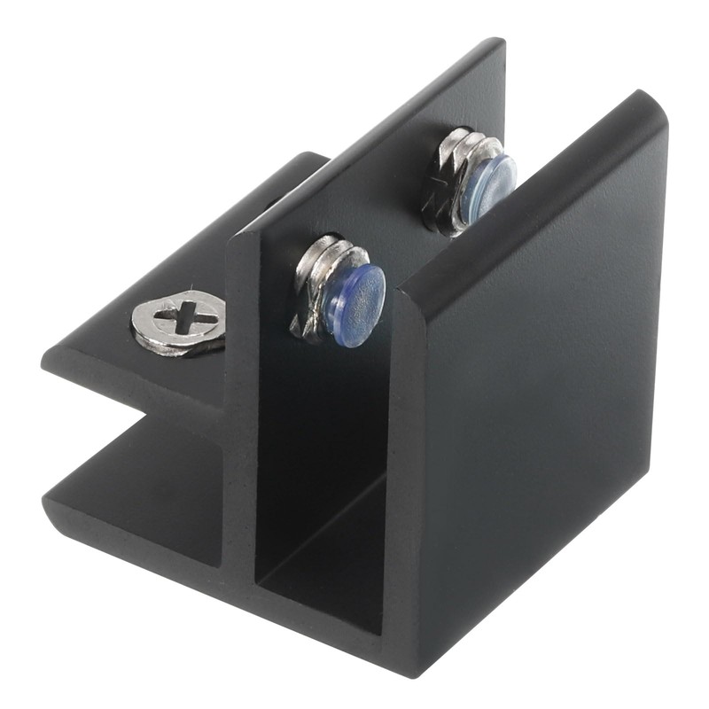uxcell 90 Degree Glass Clamp, for 10-12mm Thickness Adjustable Glass