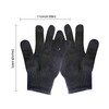 TeamSky 5-stufige schnittfeste Handschuhe, schwarzer Stahldraht, 1 Paar Schutzhandschuhe für