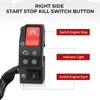 M MATI Right Side Start Stop Kill Switch Button for
