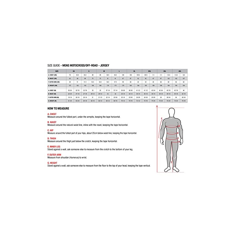 Alpinestars MX Jersey Fluid Red Size M