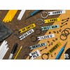 Pixly® Daddy Licence Plate Keychain, Mini UK Number Plate Keyring,