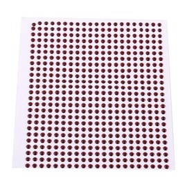 Alomejor 500PCS 3D Eyes Fishing Lure for DIY Lure Baits Making 3mm4mm5mm Lifelike Fish Eye Artificial Fake Eyes Fish Bait Eye(5mm Red)