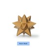 DreamsEden Golden Star Sculpture, Resin Decorative Ornaments Modern Home Decor