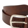 Zerimar Men's Belt, Suit Belt, Natural Leather Belt, 39 mm