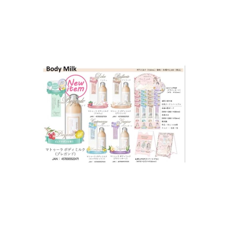 MatooLa Body Milk, CONTENEREZZA/CITRATORY SCENT