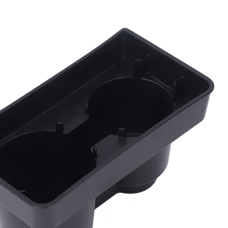 Center Console Cup Holder Insert Cell Phone Drinks Storage Box