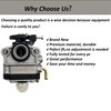Tormudaca Carburetor for Ryobi 4 Cycle S430 X430 30cc