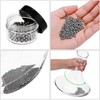 3 Pieces Decanter Cleaning Brush Flexible Bottle Scourer and 400