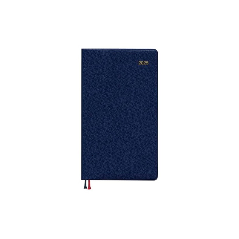 Daigo E8465 2025 Planner, Appointment Weekly Left, Blue, Begins December