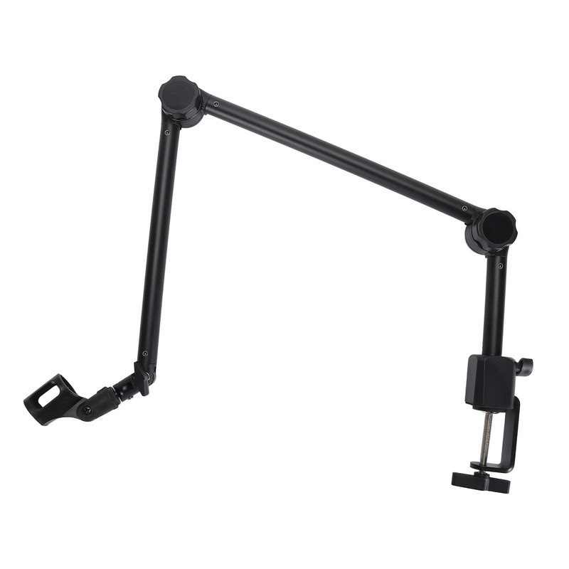 Microphone Arm Stand 180 Degree Adjustable Stable Durable Carbon Steel