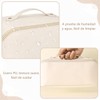 2 Piezas Bolsa de Cosméticos de Viaje, Makeup Bag de